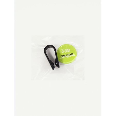 Hand massage, acupunctural, 4.5 × 1.8 × 2 cm, black color-2