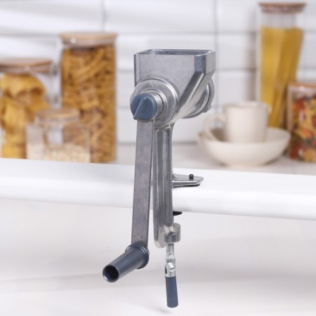 Mechanical “Motor-Sich” meat grinder, aluminum-4