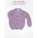 Cardigan Children's Amarobaby Knit, height 110, lilac color
