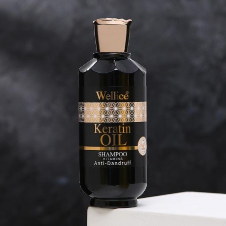 Professional shampoo against dandruff with keratin 520 ml-1