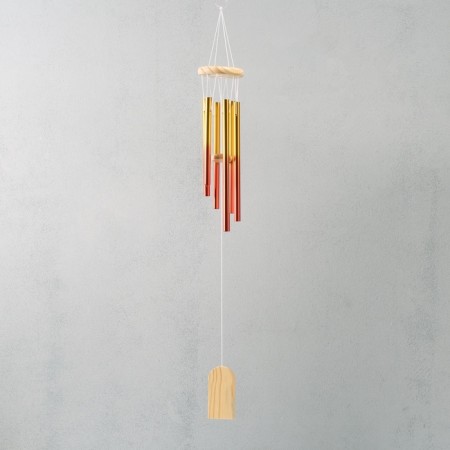 Wind Music Metal "gradient" Orange 6 tubes 75 cm