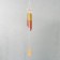 Wind Music Metal "gradient" Orange 6 tubes 75 cm