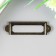 Frame archival metal bronze 2x6.2 cm
