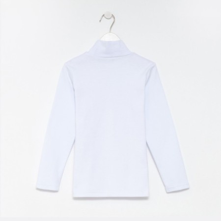 Baby turtleneck, white color, height 104 cm-7