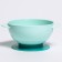 Feeding set: a bowl on a suction cup with a lid, a spoon, 400 ml., Biryuzovoy color
