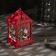 LED figure "Lantern with Santa Claus" 6 × 13 × 6 cm, plastic, batteries AG13x3, glow warm white