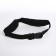 Waist bag for a zipper, black/green color