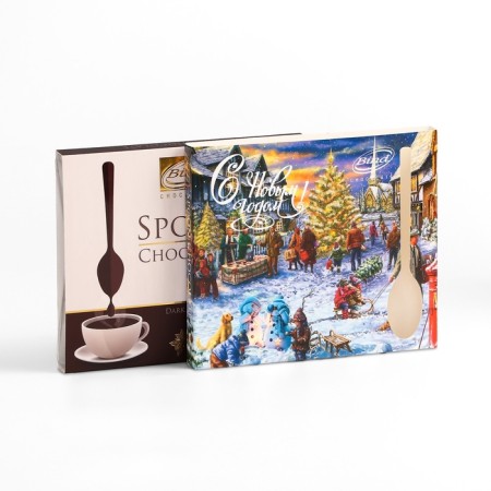 Bind chocolate spoon, mix, 54 g-4