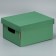 Gift folding box, packaging, “olive”, 32.2 x 25.2 x 16.4 cm