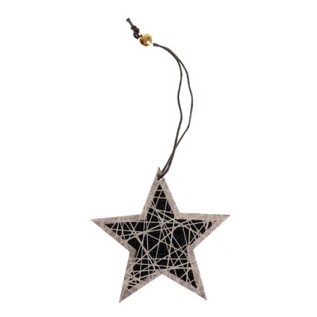 New Year's suspension with lighting "Zvezda" 8 × 8 cm-2
