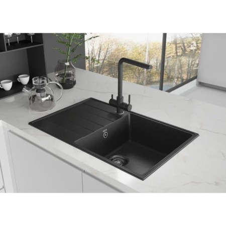 Mixer for the kitchen Ulgran Quartz UQ-016, with a tap for drinking water, color 01 jasmine-1