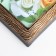 Photo frame Plastic in 2 photos 10x15 cm "Birds on a branch" Bronze 17.5x29.5 cm