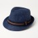 Male hat Minaku "beach", size 58, blue color