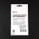 Protective glass Mobility, for Itel Vision 3, full glue, black