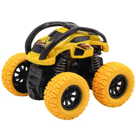 Friction Funky Toys Clovy "Crowdsh", 4x4, springs, yellow color