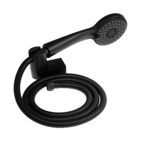 Accoona A71122F bath mixer, single -leaf, long spout, black-6