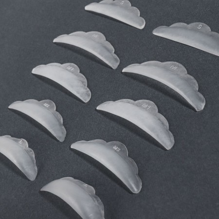 Set of rollers d/laminir eyelashes (nab 5 -aproice price for nab) silicone white package QF-3