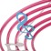 Chandelier 86204/5 E27 40W Pink 59x54x27-107 cm Bayerlux