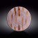 Round -round wilmax English scratch, d = 28 cm, lavender color