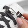 CLISTOR for laces, steam, size 2.6 × 1 × 0.8 cm, silver color
