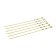 A set of flat skewers Boyscout, 60 cm, 6 pcs in a blister, color gold
