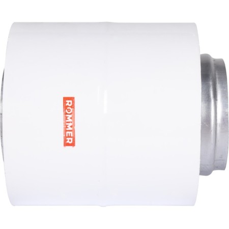 The chimney element Rommer RCA-6010-210100, the initial section, d = 60/100 mm, clamp, sleeve-2