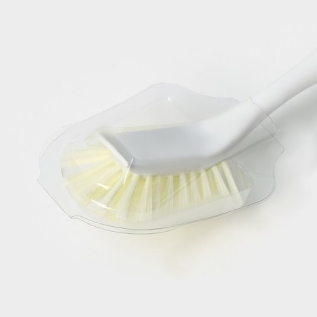 Raccoon Breeze dishwashing brush, comfortable pen, 30 × 6.5 × 8.5 cm, pile 2.5 cm-5