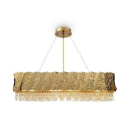 Suspension lamp Maytoni Mod017PL-04BS, E14, 4x40 W, 700x220x780 mm, brass-3