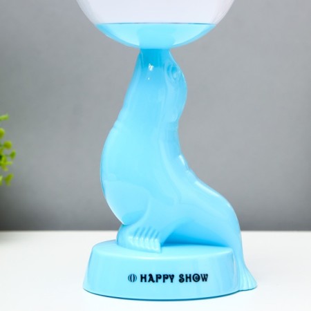 Table lamp "Sea cat" LED 3W 3AA 3000K Blue 10x11x26 cm Risalux-9