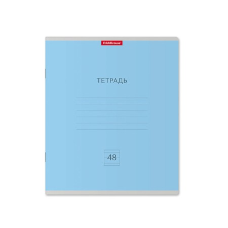 Notebook of 48 sheets in the Erichkrause "Classic", cover coated cardboard, OFSET block 100% whiteness, mix-2