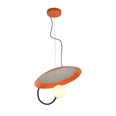 Suspended Gerhort G51097/1RD WT, 1x5W, G9, 120x35x35 cm, red red