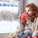 Stickers on the windows "New Year" snowflakes 60 x 15 cm,