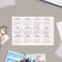 Pocket calendar "Symbol of the year - 10" 2024, 7x10cm, mix