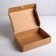 Gift folding craft, packaging, “with care”, 21 x 15 x 5 cm