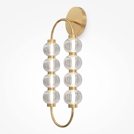Bra Maytoni Mod5555WL-L11G3K, LED, 16 W, 145x278x606 mm, 800 lm, 3000k, gold-2