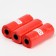 Packets for cleaning dogs are plain (3 rolls of 15 packages 29x21 cm), red