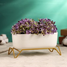 Bonsai pot on the stand, 17x8.5x5cm