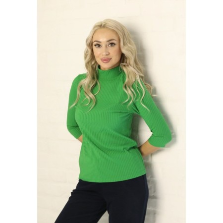 Women's turtleneck, size 46, green color-8