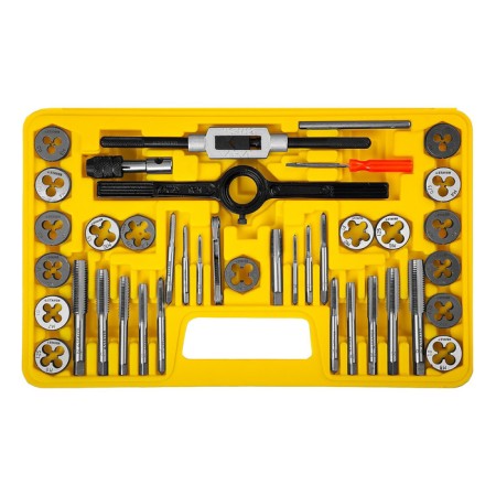 Set of taps and dies Stayer Master, dies 17 pcs, taps 17 pcs, 40 items