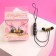 Wireless magnetic headphones with microphone "Flowers", mod. VBT 1.1, 9 x 13.5 cm