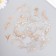 Stickers for creativity plastic "inflorescences" set 40 pcs 0.2x10x15 cm