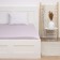 Sheet of Ethel Lilac Field, 220x215 cm, Maco-Satin, 114g/m2, 100% cotton
