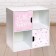 Little Princess doors, 60 × 60 cm, white color