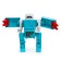 A set of robots "alphabet", transforms, 6 pieces, gather in 1 robot