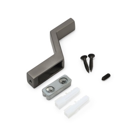 Furniture hook Cappio tranquility, one -rod, color graphite-4