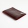 Cover for passport, Textura, burgundy color