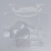 Confectionery box for mousse cakes "Present for You", 17.8 x 17.8 x 6.5 cm