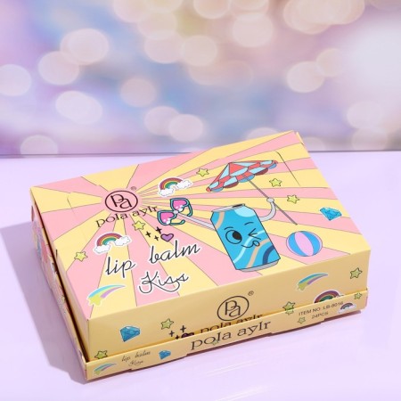 Lip balm "Cool soda", a mix of flowers and smells-8