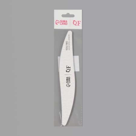 File - emery, abrasiveness 100/180, 18 cm, gray color-3
