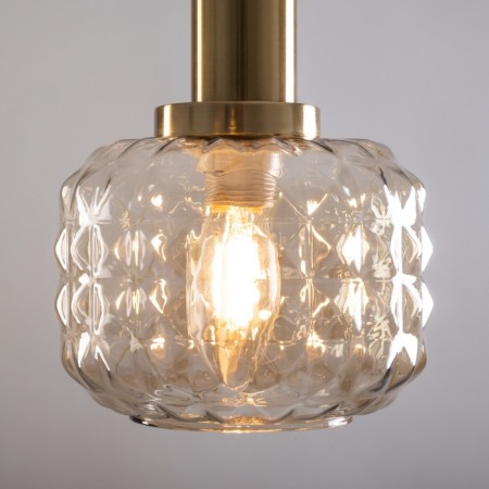 Freya FR5366CL-05BS Fero, 650x650x550 mm ceiling lamp, E14, 5x40W, brass color-9